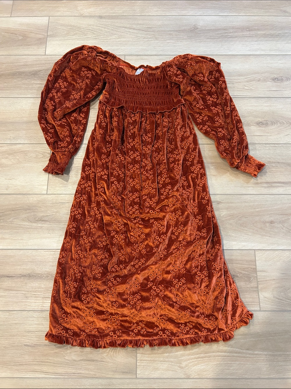 ASOS burnt orange dress size 4